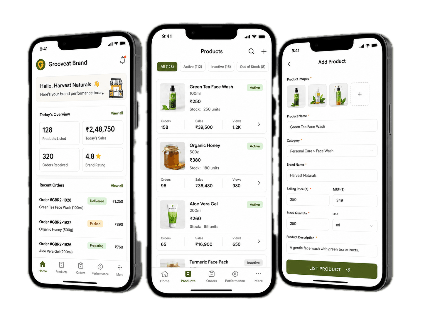 brand App Mockup